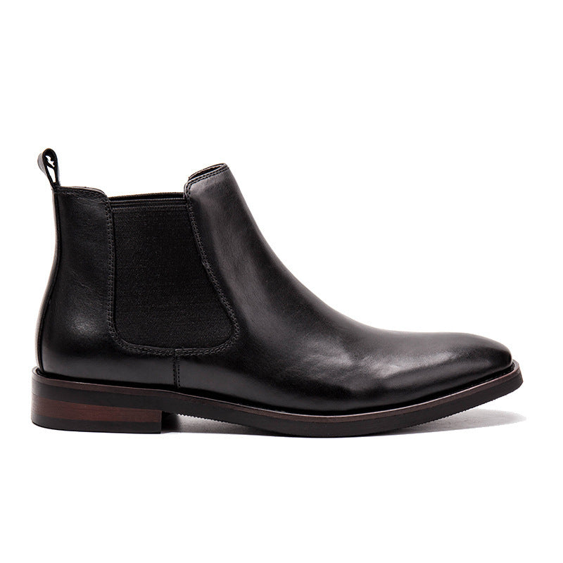 Head Leather Business Shoe