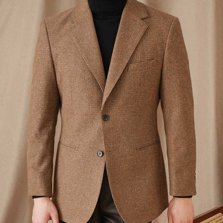 Wool Vintage Coat For Men